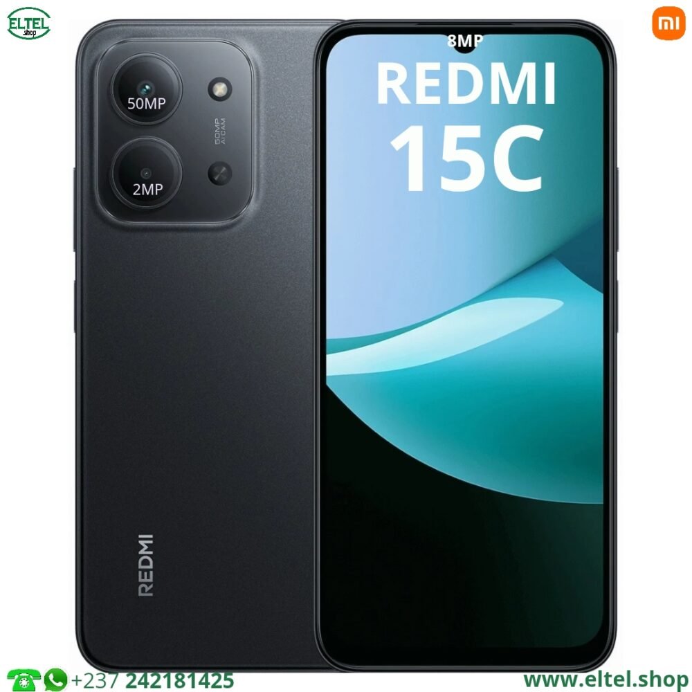 Red 15C nr Redmi 15C - 256GB/8GB - 2sim - 50MP+2MP/8MP - 6000mAh - garantie 12 mois (neuf)