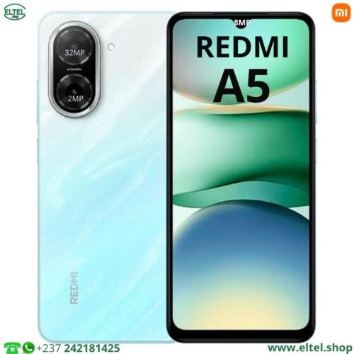 Redmi A5 - 128GB/4GB - 2sim - 32MP/8MP - 5200mAh - garantie 12 mois (neuf)