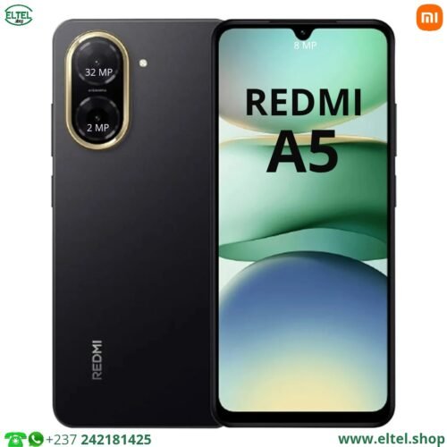 Redmi A5 - 128GB/4GB - 2sim - 32MP/8MP - 5200mAh - garantie 12 mois (neuf)