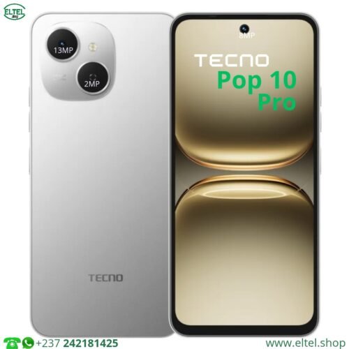Tecno Pop 10 Pro - 128GB/4GB - 13MP+2MP/8MP - 6000mAh - garantie 13 mois (neuf)