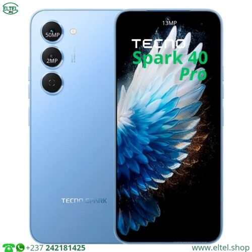 Tecno Spark 40 Pro - 256GB/8GB - 50MP+2MP/8MP - 5200mAh - garantie 13 mois (neuf)