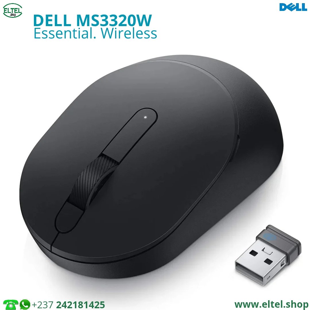 Souris Dell MS3320W - optique - bluetooth - garantie 12 mois