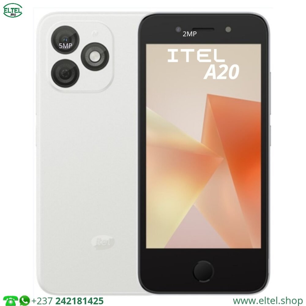 iTEL A20 - 32GB/2GB - 5MP/2MP - 2400mAh - garantie 12 mois (neuf)