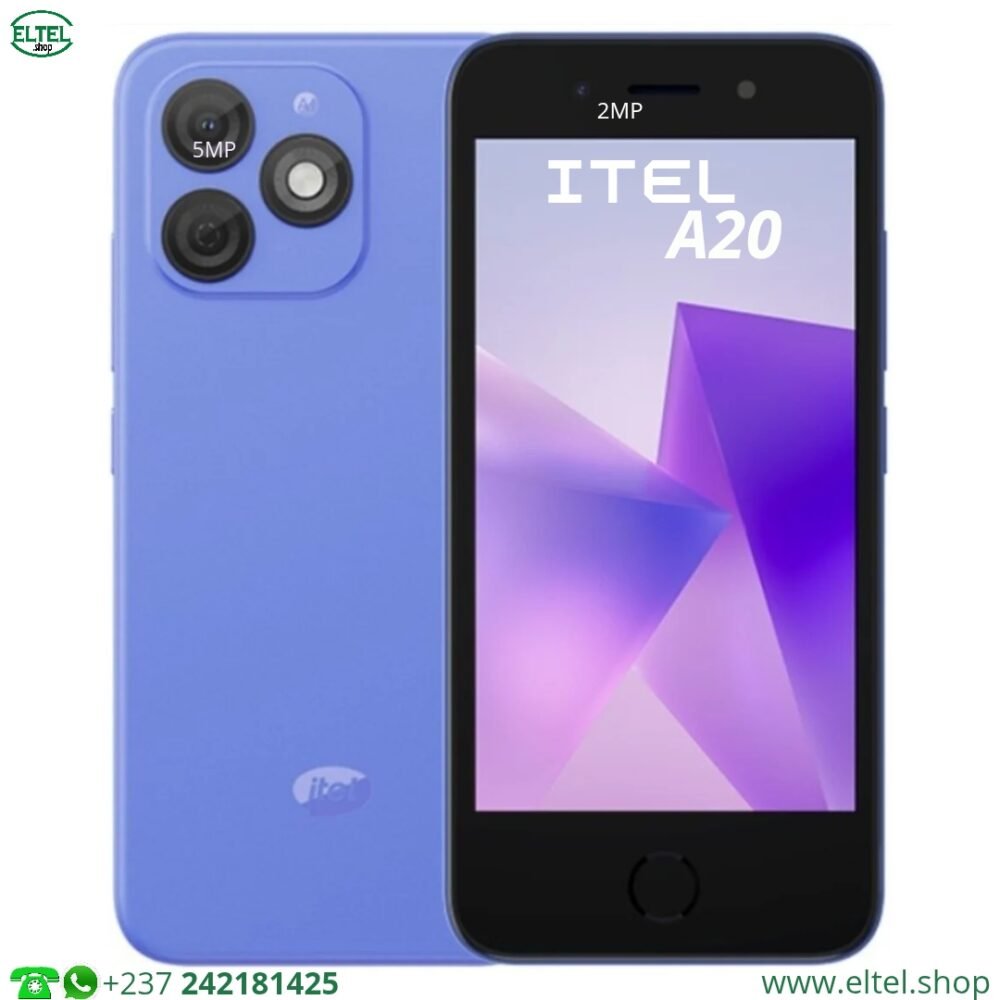 iTEL A20 - 32GB/2GB - 5MP/2MP - 2400mAh - garantie 12 mois (neuf)
