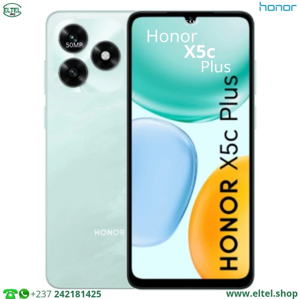 Honor X5c Plus - 64GB/4GB - 50MP/5MP - 5260mAh - garantie 12 mois (neuf)