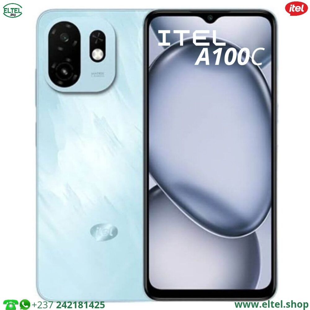 Itl A100C bl iTEL A100C - 64GB/2GB - 6.6" - 8MP/5MP - 5000mAh - Dual SIM - garantie 12 mois (neuf)