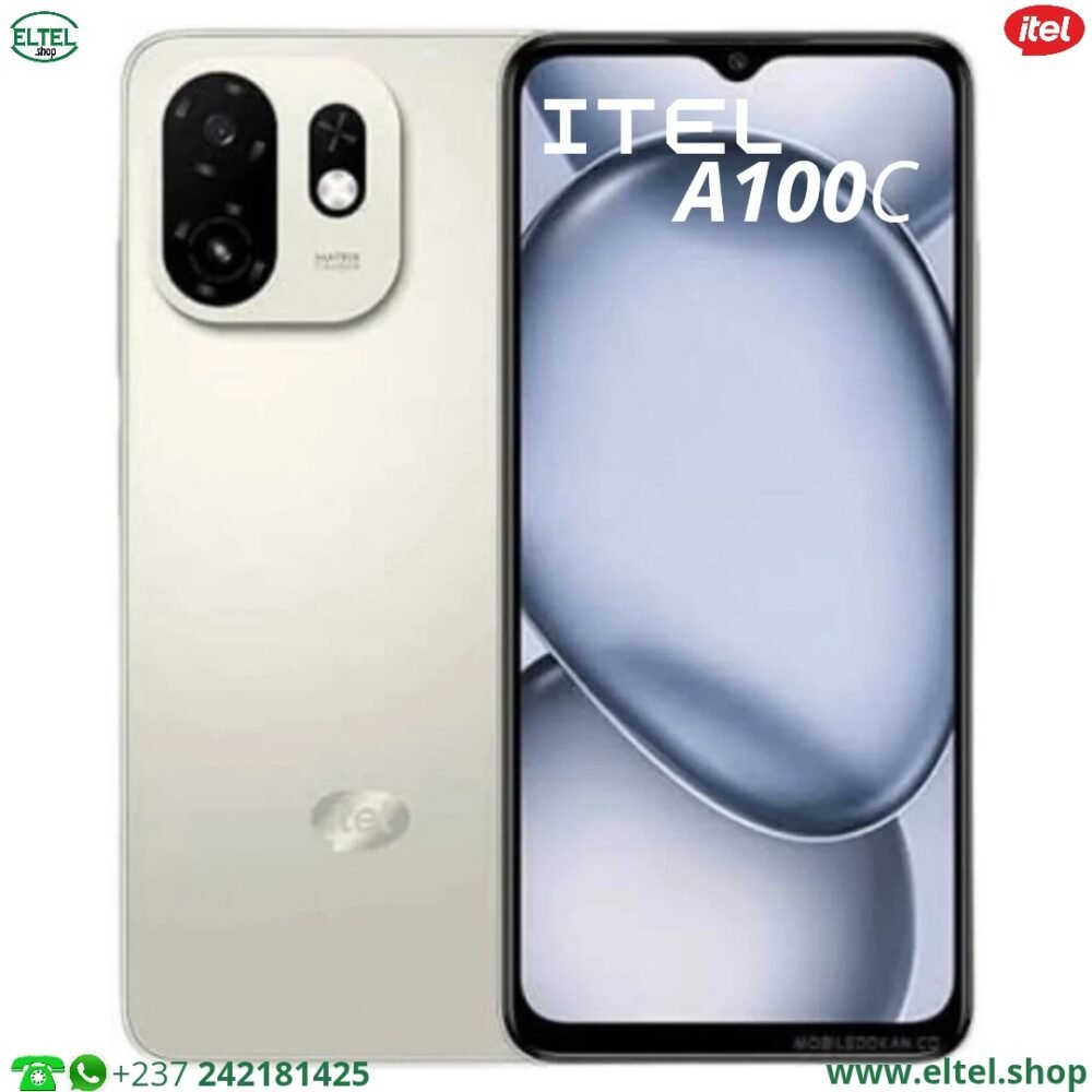 Itl A100C or iTEL A100C - 64GB/2GB - 6.6" - 8MP/5MP - 5000mAh - Dual SIM - garantie 12 mois (neuf)