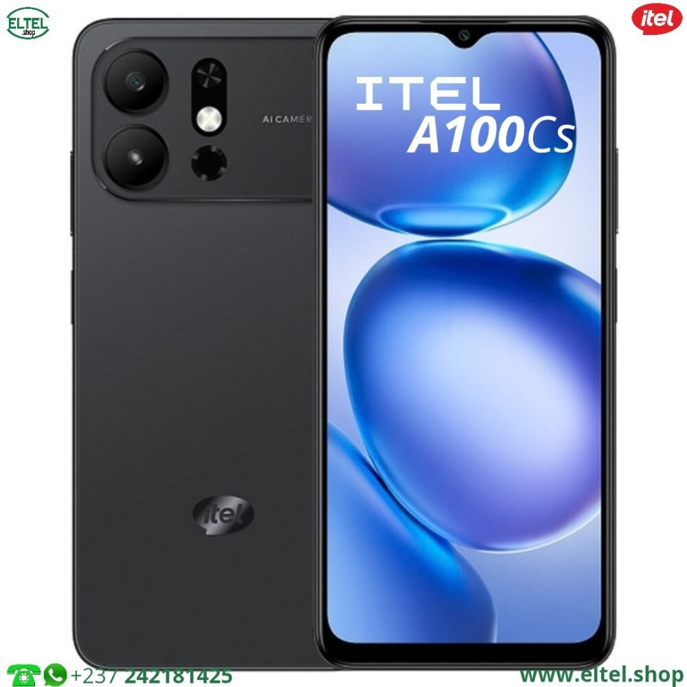 Itl A100Cs nr iTEL A100Cs - 64GB/2GB - 6,6" - 8MP/5MP - dual SIM - 5000mAh - garantie 12 mois (neuf)