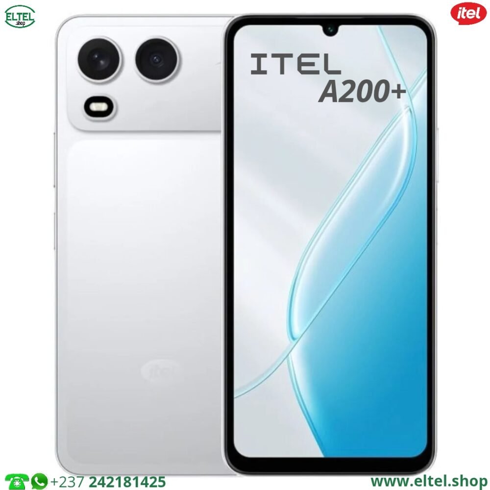 Itl A200+ blc iTEL A200+ - 128GB/3GB - 6.75" - 13MP/5MP - dual Sim - 6000mAh - garantie 12 mois (neuf)