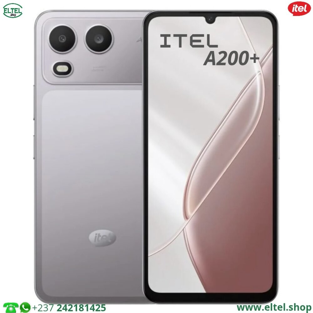 Itl A200+ gr iTEL A200+ - 128GB/3GB - 6.75" - 13MP/5MP - dual Sim - 6000mAh - garantie 12 mois (neuf)