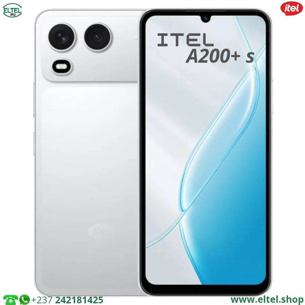 iTEL A200+s - 128GB/3GB - 6.78" - 13MP/5MP - dual Sim - 6000mAh - garantie 12 mois (neuf)