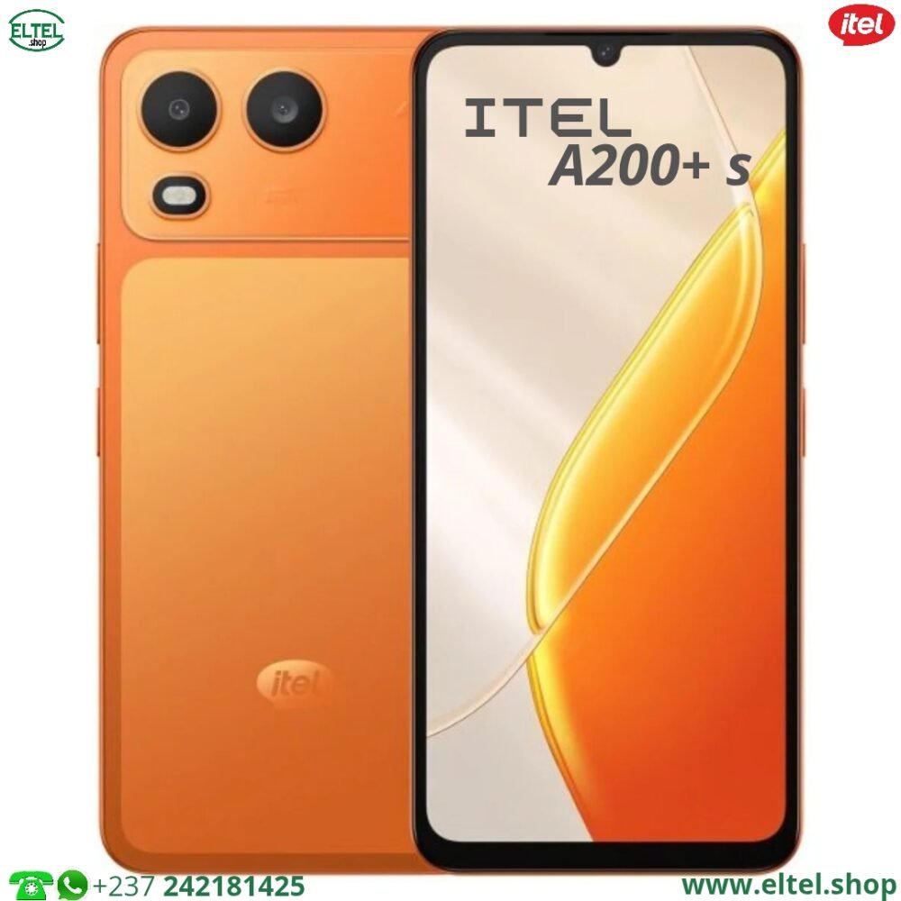 iTEL A200+s - 128GB/3GB - 6.78" - 13MP/5MP - dual Sim - 6000mAh - garantie 12 mois (neuf)