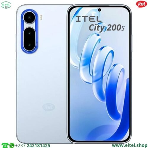 iTEL City 200s - 128GB/4GB - 6.78" - 50MP/8MP - Dual SIM - 5200mAh - garantie 12 mois (neuf)