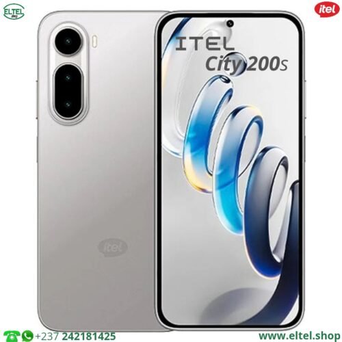 iTEL City 200s - 128GB/4GB - 6.78" - 50MP/8MP - Dual SIM - 5200mAh - garantie 12 mois (neuf)