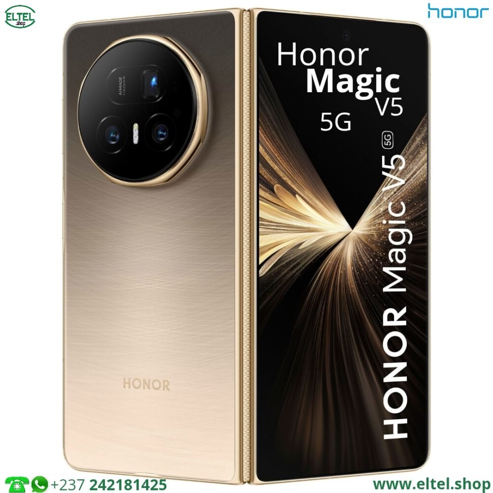 Honor Magic V5 5G - 256GB/12GB - 50MP+50MP+40MP/20MP - 5150mAh - garantie 12 mois (neuf)