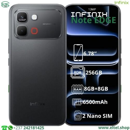 Ifx note EDGE nr 256.8 Infinix Note Edge - 256GB/8GB - 2sim - 50MP/13MP - 6500mah - garantie 12 mois (neuf)