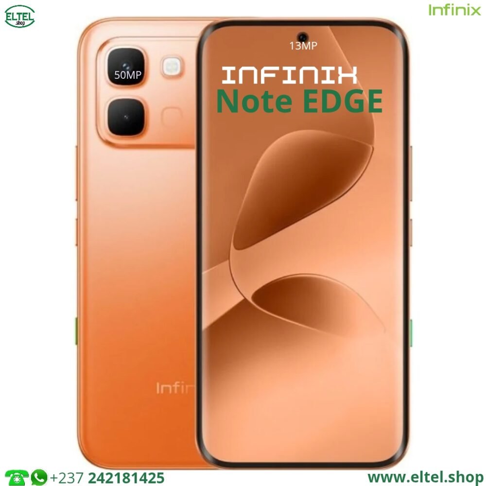 Ifx note EDGE rs Infinix Note Edge - 256GB/8GB - 2sim - 50MP/13MP - 6500mah - garantie 12 mois (neuf)