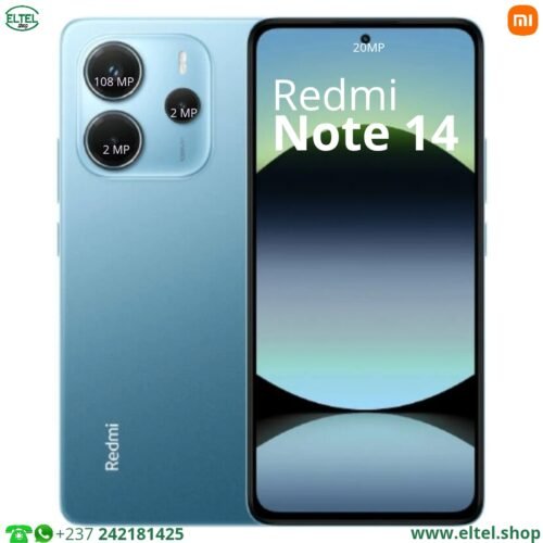 Red nt 14 4G bl Redmi Note 14 4G Global - 128GB/6GB - 108MP+2MP+2MP/20MP - 5500mAh - Garantie 12 mois (neuf)