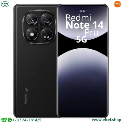 Redmi Note 14 Pro 5G Global - 256GB/8GB - 200MP+8MP+2MP/20MP - 5110mAh - Garantie 12 mois (neuf)