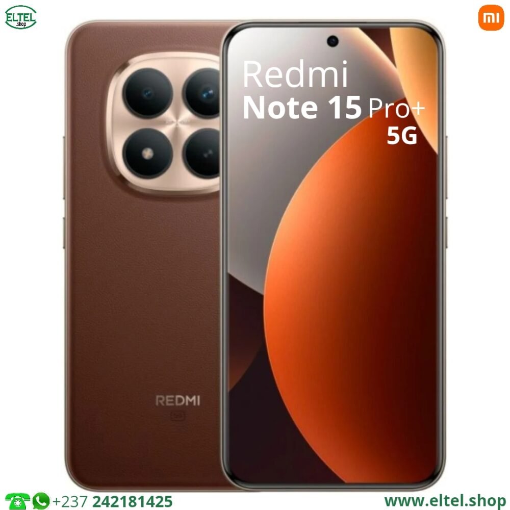 Redmi Note 15 Pro+ 5G Global - 512GB/12GB - 200MP+8MP/32MP - 6500mAh - Garantie 12 mois (neuf)