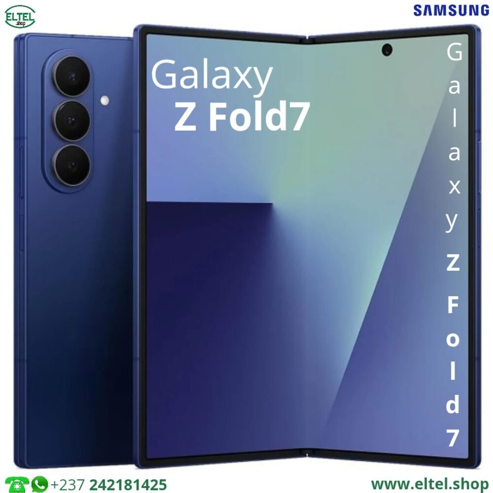Galaxy Z Fold7 5G - 256GB/12GB - 200MP+12MP+10MP/10MP+10MP - 4400mAh - garantie 25 mois (neuf)
