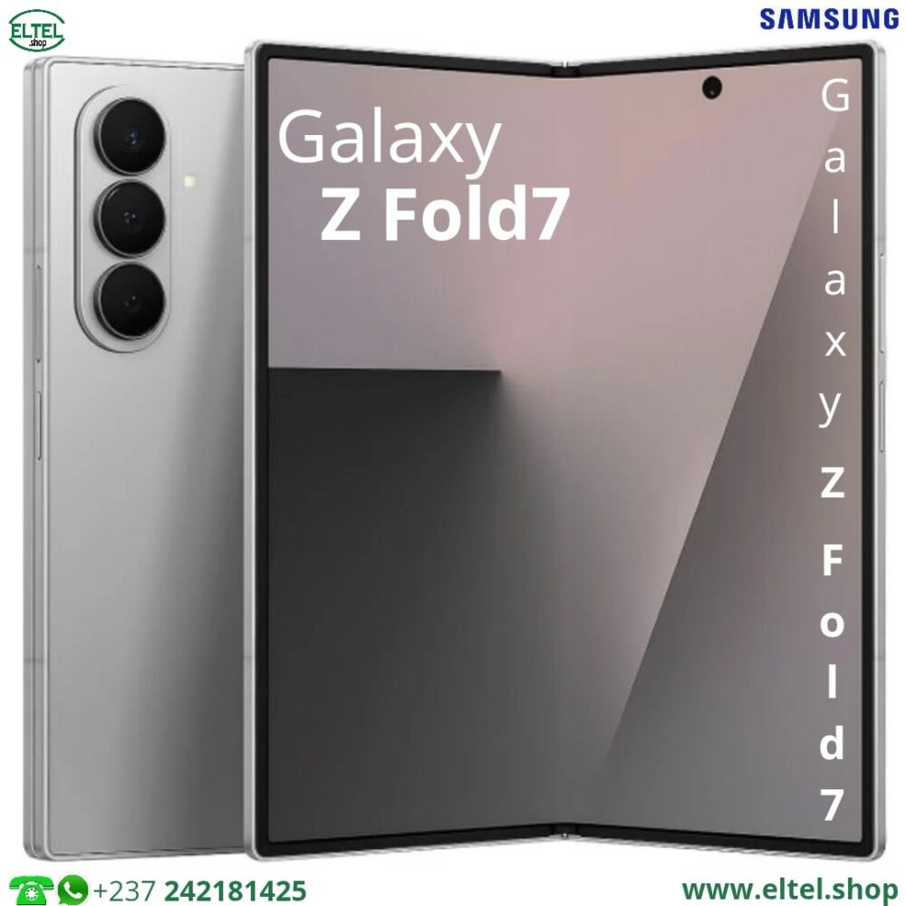 Galaxy Z Fold7 5G - 512GB/12GB - 200MP+12MP+10MP/10MP+10MP - 4400mAh - garantie 25 mois (neuf)