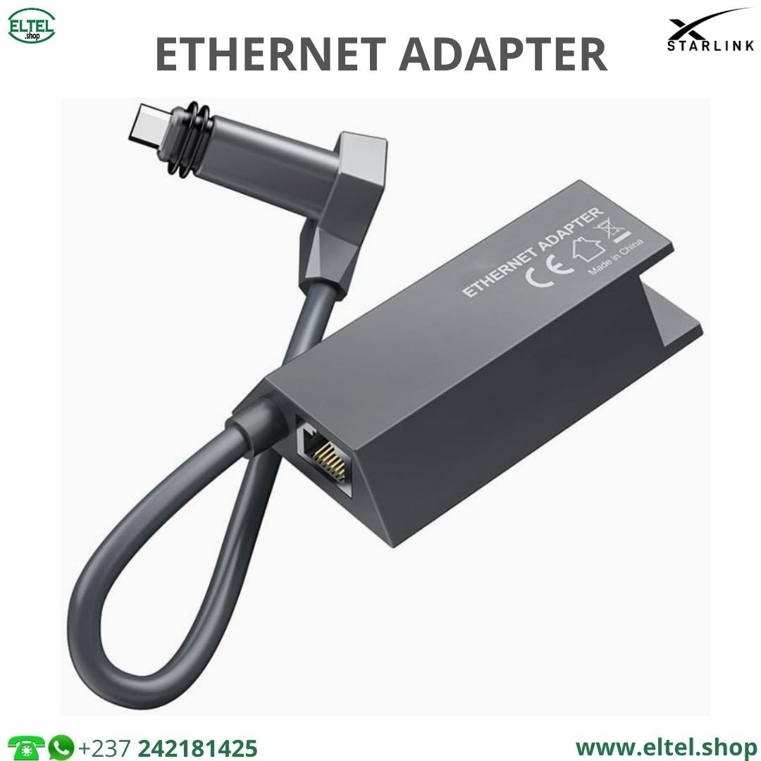 Adaptateur Starlink Lightning à Ethernet