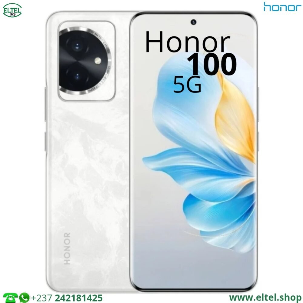 Honor 100 5G - 256GB/12GB - 50MP+12MP/50MP - 5000mAh - garantie 12 mois (neuf)
