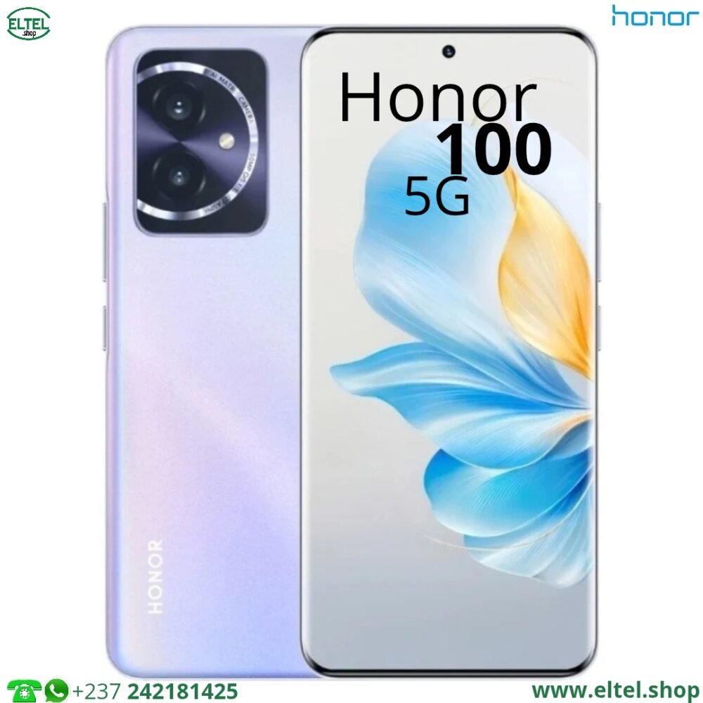 Honor 100 5G - 256GB/12GB - 50MP+12MP/50MP - 5000mAh - garantie 12 mois (neuf)