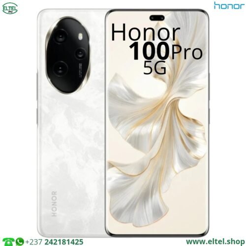 Honor 100 Pro 5G - 512GB/16GB - 50MP+32MP+12/50MP+2MP - 5000mAh - garantie 12 mois (neuf)