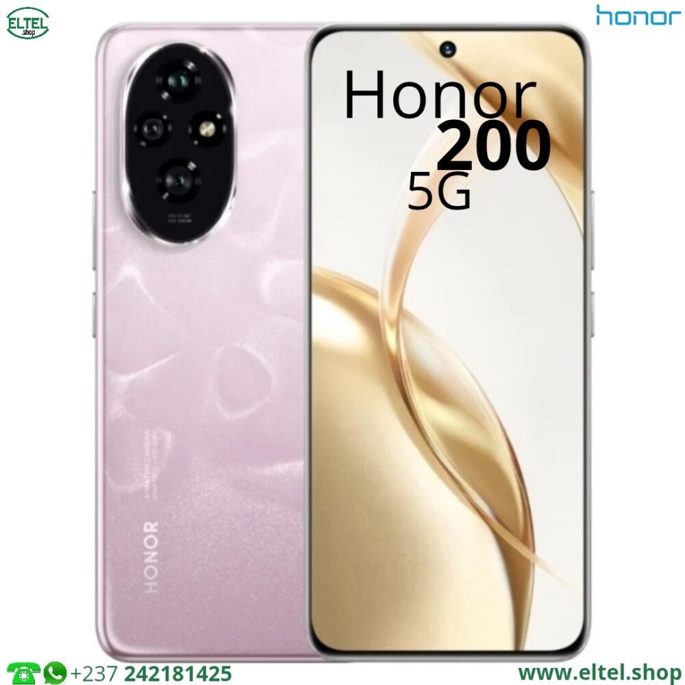 Honor 200 5G - 256GB/12GB - 50MP+50MP+12MP/50MP - 5200mAh - garantie 12 mois (neuf)