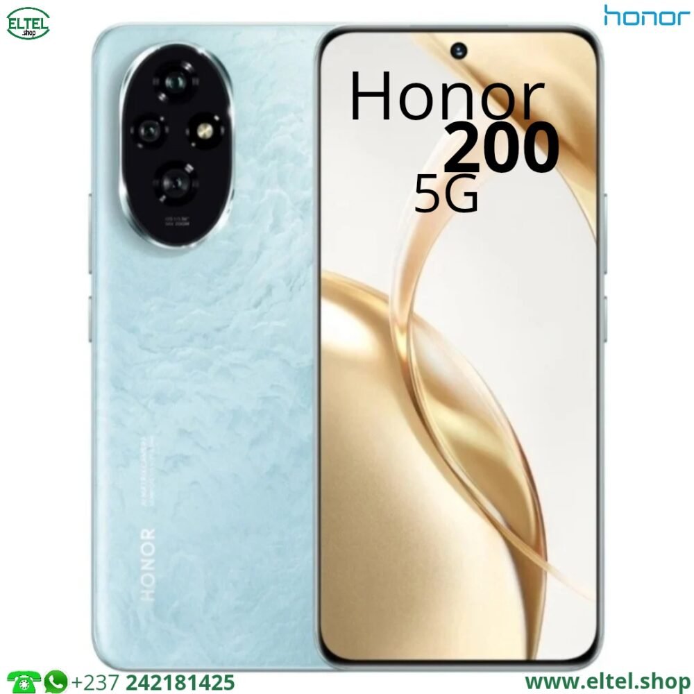 Honor 200 5G - 256GB/12GB - 50MP+50MP+12MP/50MP - 5200mAh - garantie 12 mois (neuf)