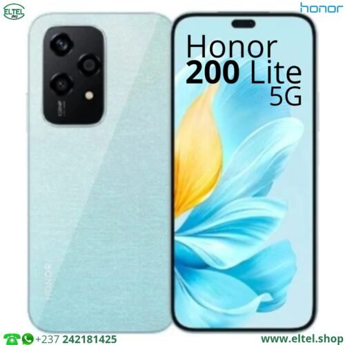Honor 200 Lite 5G - 256GB/8GB - 50MP+12MP/50MP - 4500mAh - garantie 12 mois (neuf)