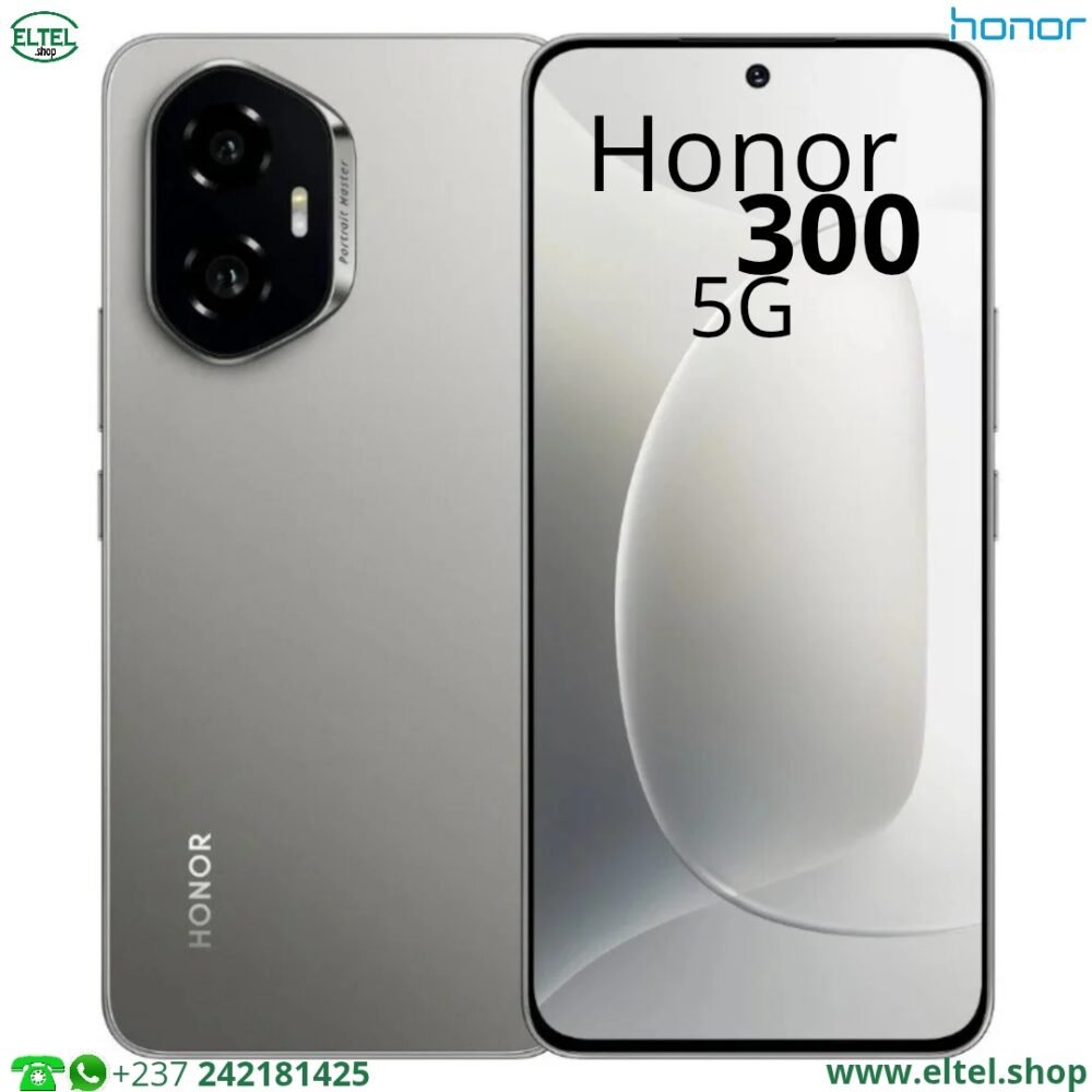 Honor 300 5G - 256GB/8GB - 50MP+12MP/50MP - 5300mAh - garantie 12 mois (neuf)