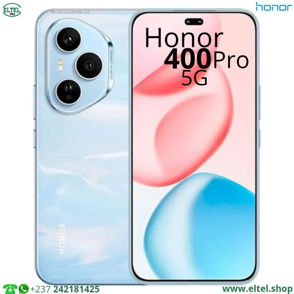 Honor 400 Pro 5G - 512GB/12GB - 200MP+12MP/50MP - 5300mAh - garantie 12 mois (neuf)