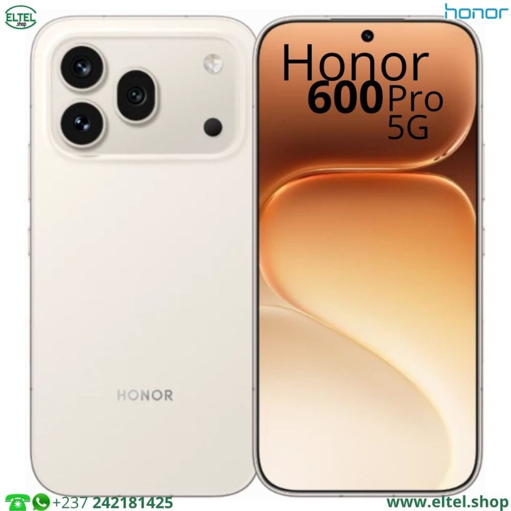 Honor 600 Pro 5G - 512GB/16GB - 200MP+50MP+12MP/50MP - 9000mAh - garantie 12 mois (neuf)