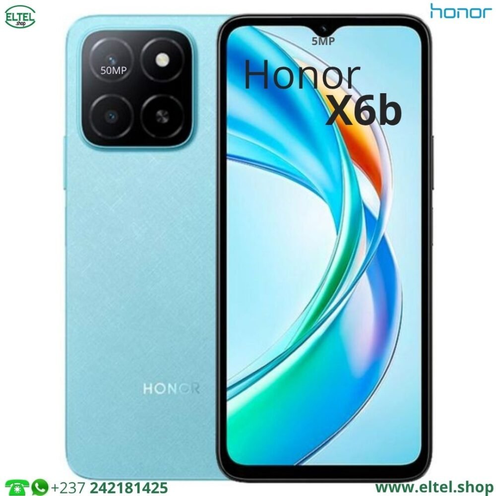 Honor X6b - 128GB/6GB - 50MP/5MP - 5200mAh - garantie 12 mois (neuf)