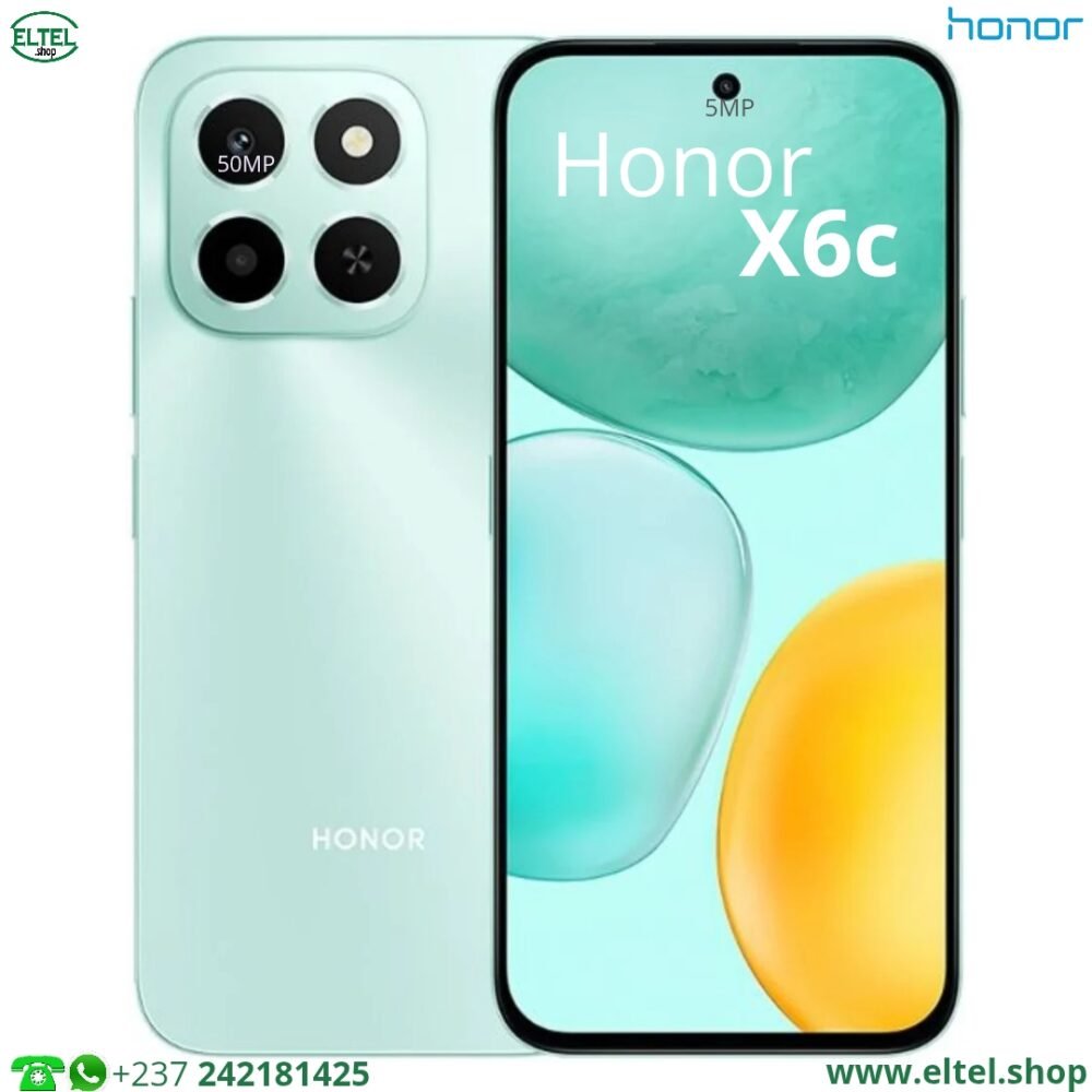 Honor X6c - 128GB/6GB - 50MP/5MP - 5300mAh - garantie 12 mois (neuf)