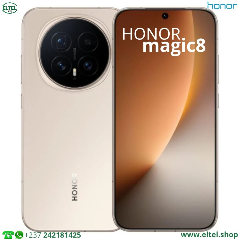 Honor Magic8 - 256GB/12GB - 64MP+50MP+50MP/50MP - 7000mAh - garantie 12 mois (neuf)