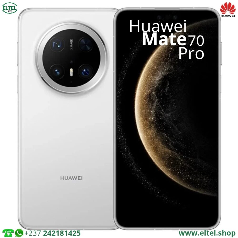 Huawei Mate 70 Pro - 256GB/12GB - 50MP+48MP+40MP/13MP - 5500mAh - garantie 12 mois (neuf)