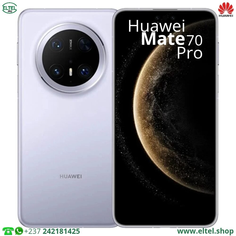 Huawei Mate 70 Pro - 256GB/12GB - 50MP+48MP+40MP/13MP - 5500mAh - garantie 12 mois (neuf)