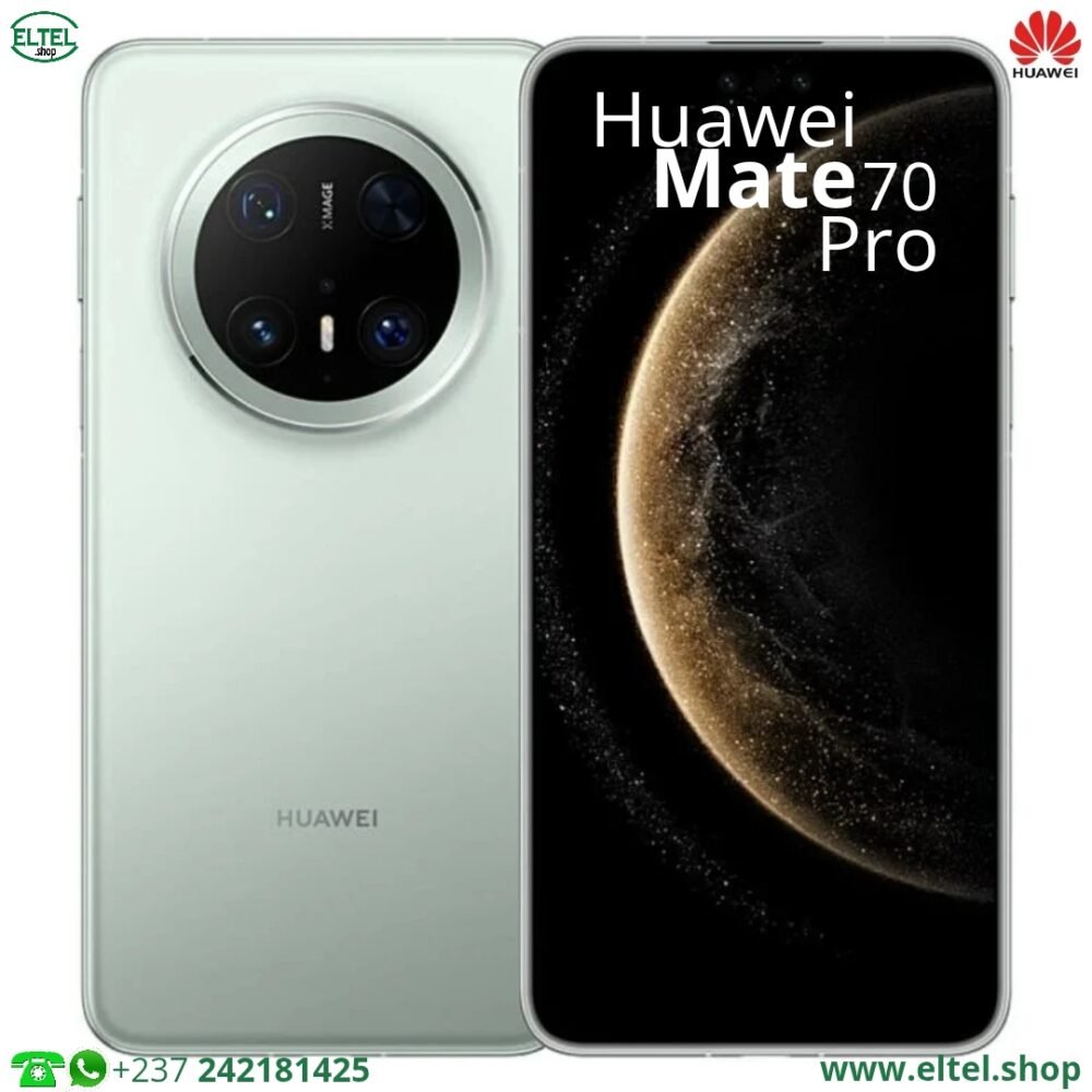 Huawei Mate 70 Pro - 256GB/12GB - 50MP+48MP+40MP/13MP - 5500mAh - garantie 12 mois (neuf)