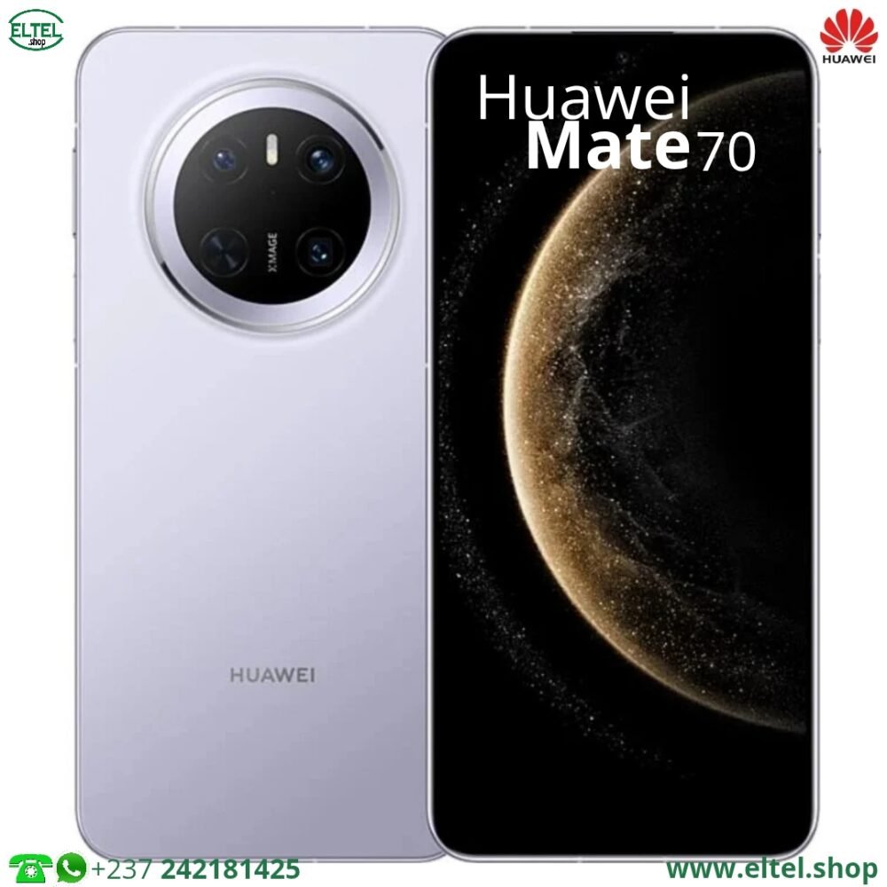 Huawei Mate 70 - 256GB/12GB - 50MP+40MP+12MP/13MP - 5300mAh - garantie 12 mois (neuf)