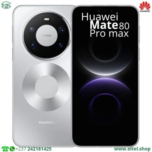 Huawei Mate 80 Pro max - 512GB/16GB - 50MP+50MP+50MP+40MP/13MP - 6000mAh - garantie 12 mois (neuf)