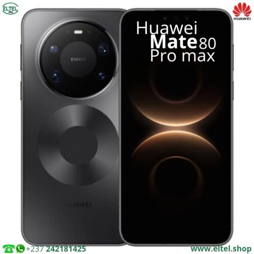 Huawei Mate 80 Pro max - 512GB/16GB - 50MP+50MP+50MP+40MP/13MP - 6000mAh - garantie 12 mois (neuf)