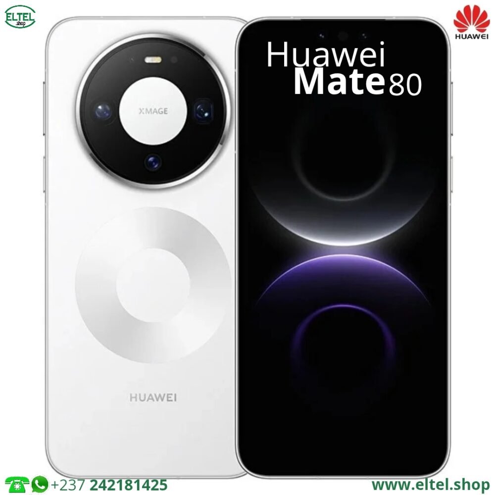 Huawei Mate 80 - 256GB/12GB - 50MP+40MP+12MP/13MP - 5750mAh - garantie 12 mois (neuf)
