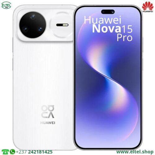 Huawei Nova 15 Pro - 256GB/12GB - 50MP+13MP+12MP/50MP - 6500mAh - garantie 12 mois (neuf)