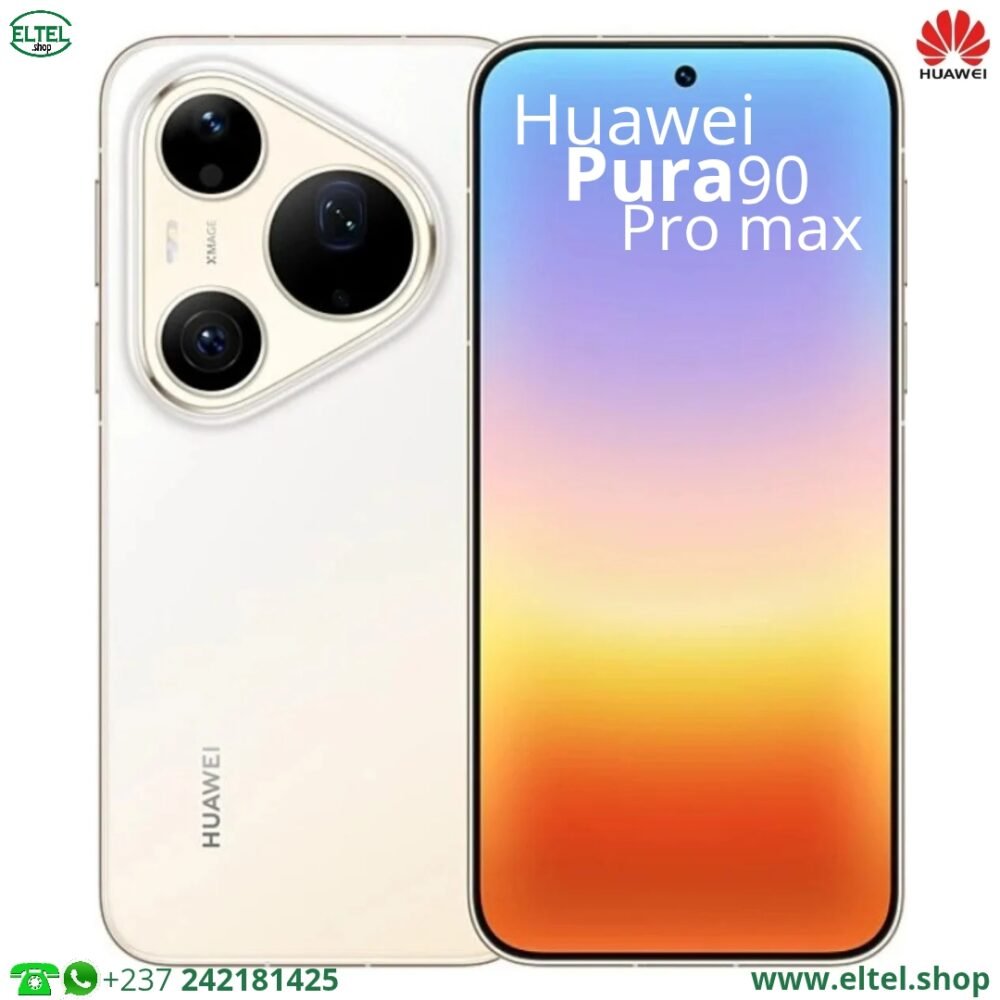 Huawei Pura 90 Pro Max 5G - 512GB/12GB - 200MP+50MP+40MP/13MP - 6000mAh - garantie 12 mois (neuf)