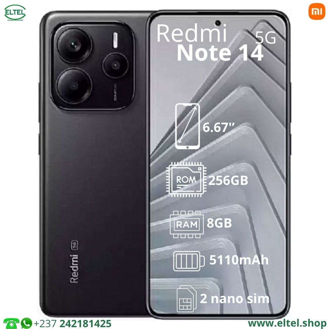 Red nt 14 5g nr 256.8 Redmi Note 14 5G Global - 256GB/8GB - 108MP+8MP+2MP/20MP - 5110mAh - Garantie 12 mois (neuf)