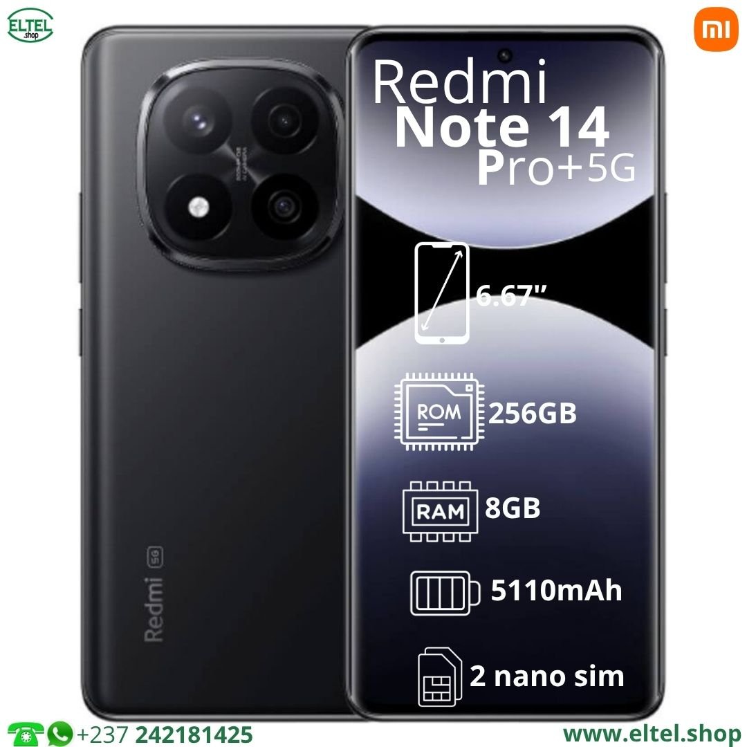 Red nt 14 pr 5g nr 256.8 Redmi Note 14 Pro+ 5G Global - 256GB/8GB - 200MP+8MP+2MP/20MP - 5110mAh - Garantie 12 mois (neuf)